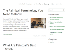 Tablet Screenshot of paintball4all.com